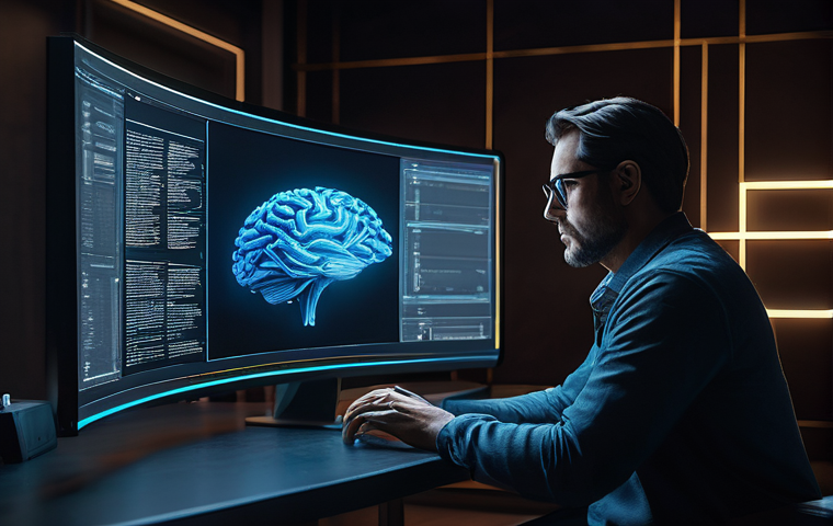 촬영현장의 문제 해결 경험담 - AIGC-Powered Scriptwriting and Character Design**

**Prompt:** "A screenwriter, looking inspired and...