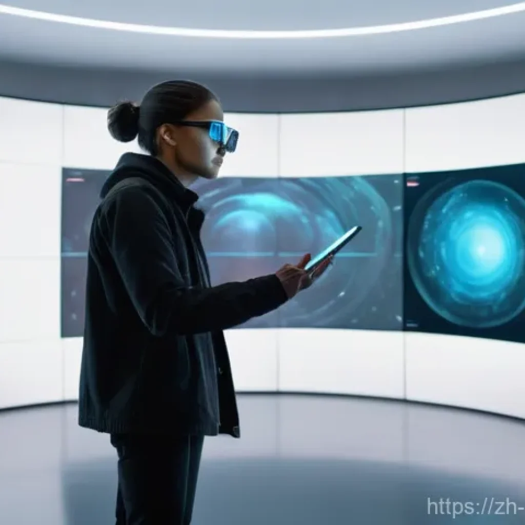 영화 제작업계 이직 전략 - **Prompt:** "A diverse group of filmmakers, including a female director in her 30s wearing a stylish...