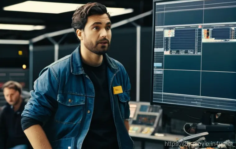 영화 제작사에서의 첫 직장 생활 - **Prompt:** A young, eager film production intern, in their early 20s, wearing smart-casual attire (...