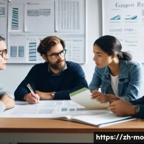 영화 제작 현장에서의 갈등 해결 - **Prompt:** A diverse group of film professionals, including a female director, a male screenwriter,...